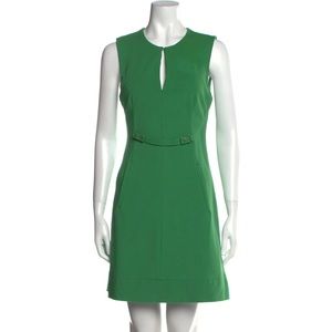 DVF Mini Belted Shift Dress w/ Pockets